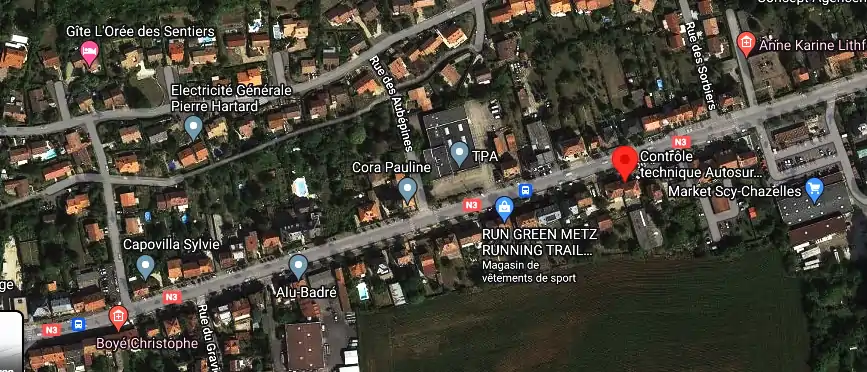 Prix contrôle technique à Scy-Chazelles