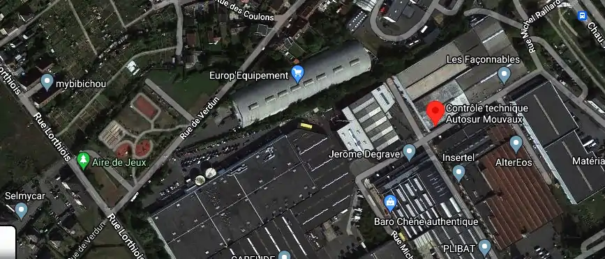 Prix contrôle technique à Mouvaux