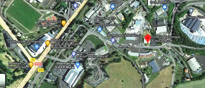 Prix contrôle technique à Murat