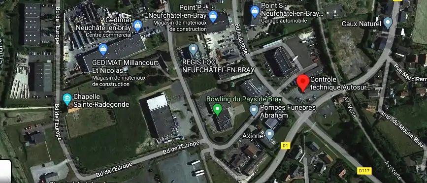 Prix contrôle technique à Neufchâtel-en-Bray