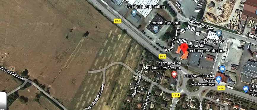 Prix contrôle technique à Noidans-lès-Vesoul