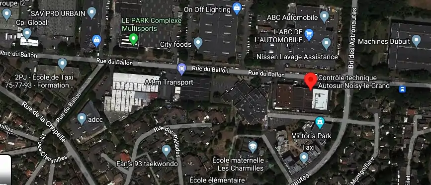 Prix contrôle technique à Noisy-le-Grand