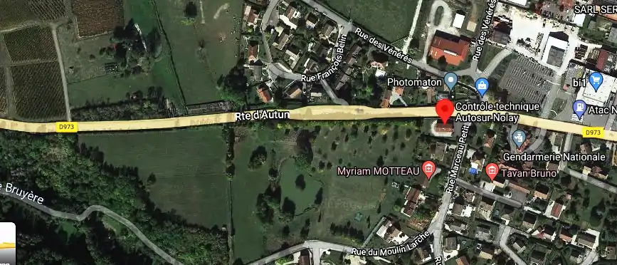 Prix contrôle technique à Nolay