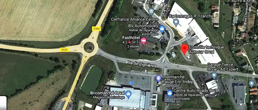 Prix contrôle technique à Orval