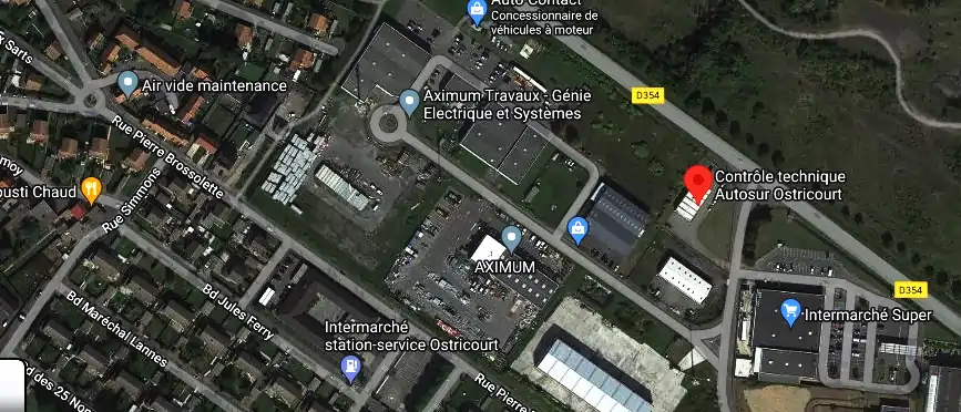 Prix contrôle technique à Ostricourt