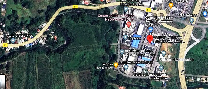 Prix contrôle technique à Lieu Dit Colin Parc d'activités de la Lézarde, Petit-Bourg 97170, Guadeloupe
