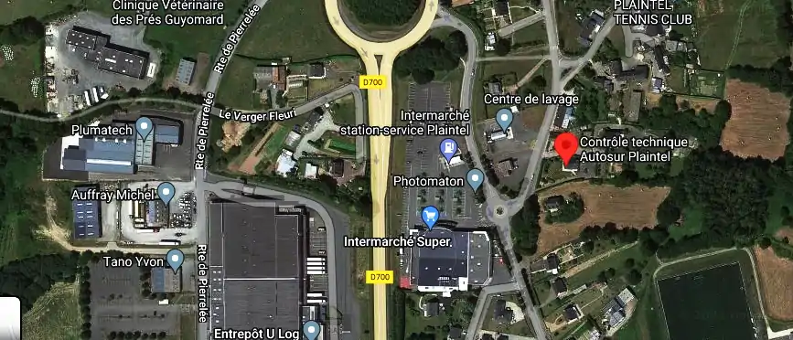 Prix contrôle technique à Plaintel