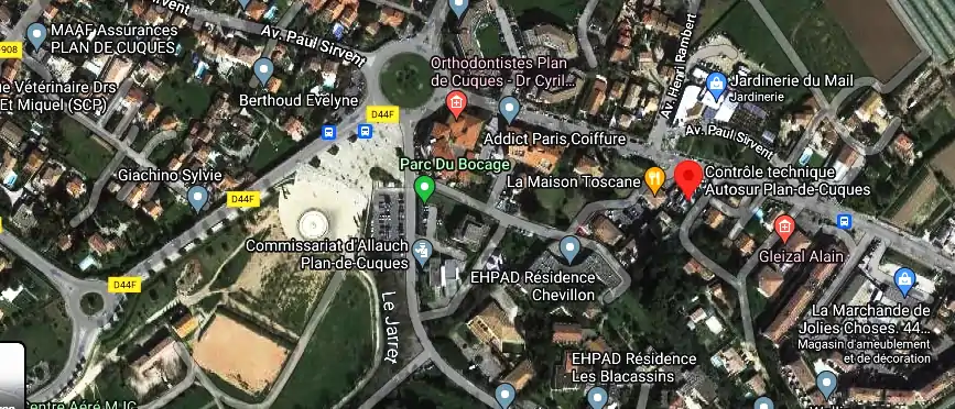 Prix contrôle technique à Plan-de-Cuques