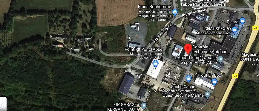 Prix contrôle technique à Plonéour-Lanvern