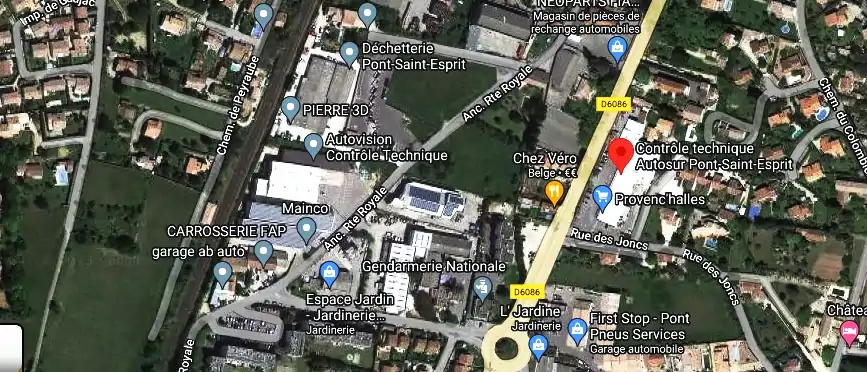 Prix contrôle technique à Pont-Saint-Esprit
