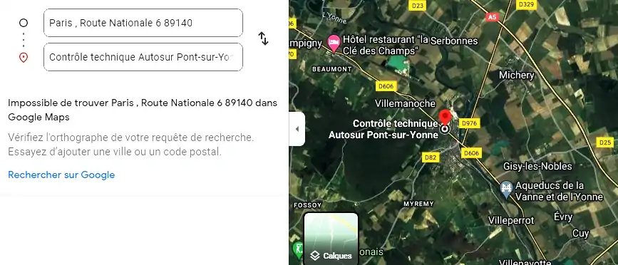 Contrôle technique Autosur Pont-sur-Yonne à Pont-sur-Yonne