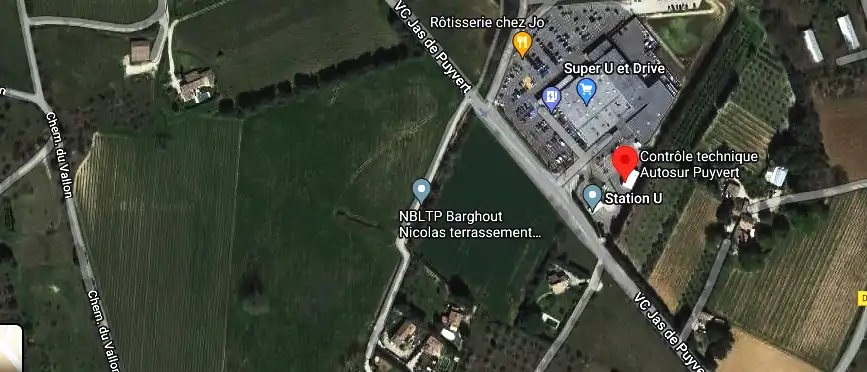 Prix contrôle technique à Puyvert