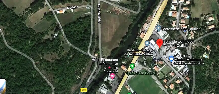 Prix contrôle technique à Quillan