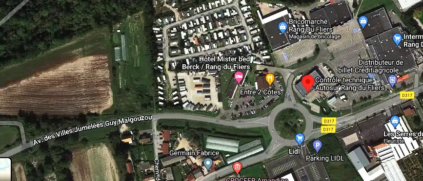 Prix contrôle technique à Rang-du-Fliers