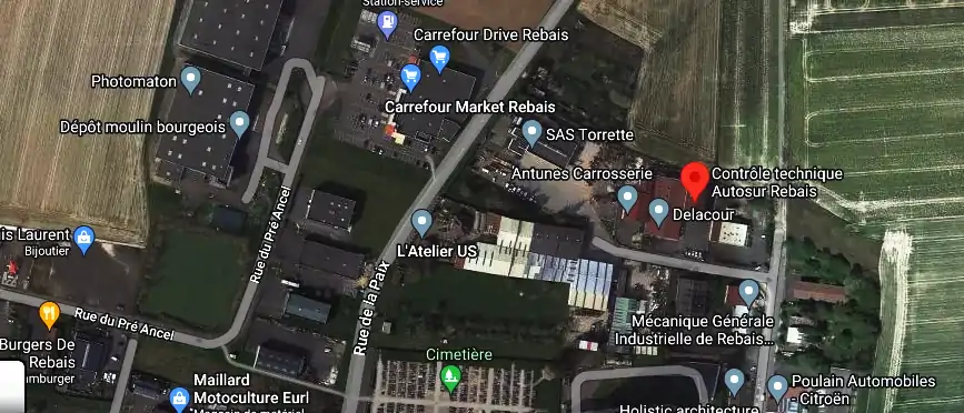 Prix contrôle technique à Rebais