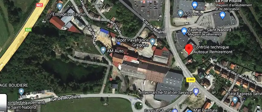 Prix contrôle technique à Saint-Nabord