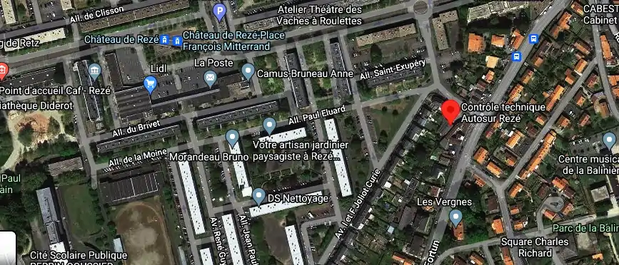 Prix contrôle technique à Rezé
