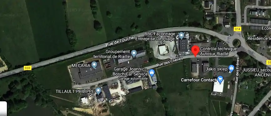 Prix contrôle technique à Riaillé