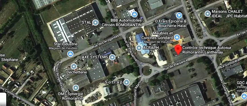 Prix contrôle technique à Romorantin-Lanthenay