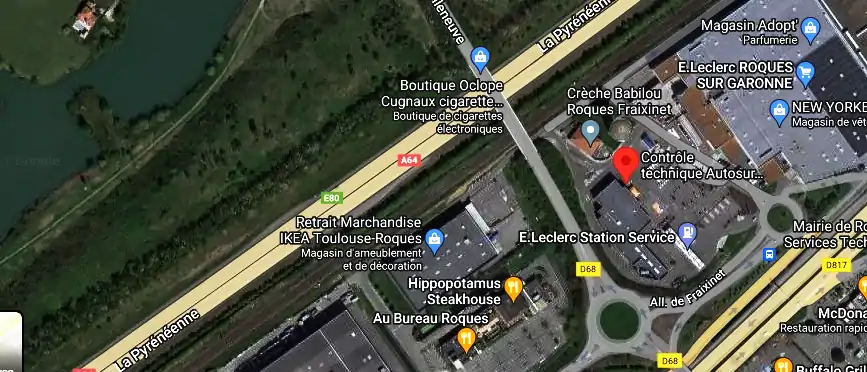 Prix contrôle technique à Roques