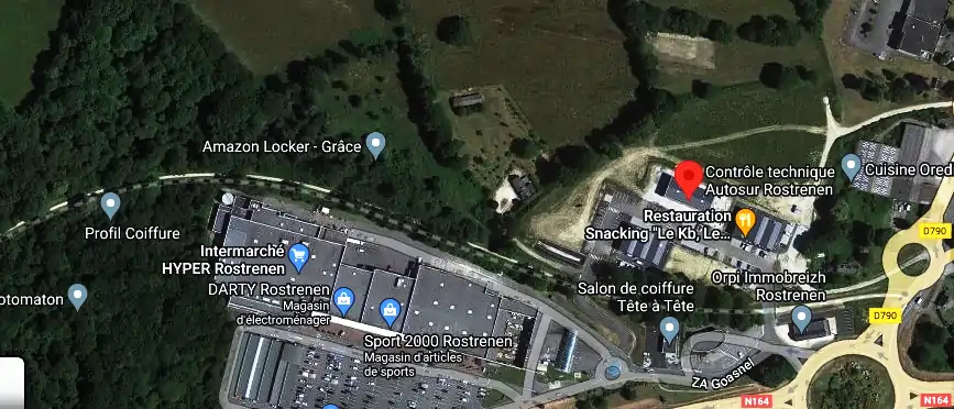 Prix contrôle technique à Rostrenen