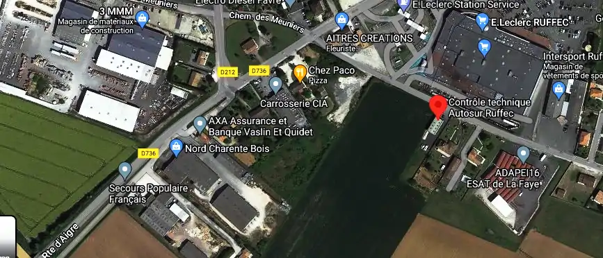 Prix contrôle technique à La Faye