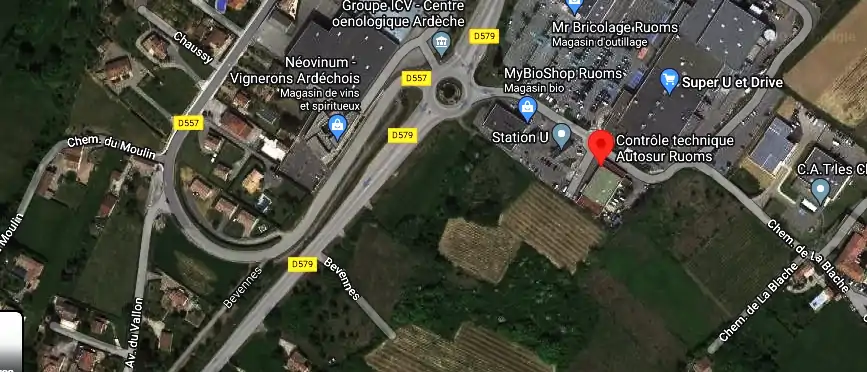 Prix contrôle technique à Ruoms