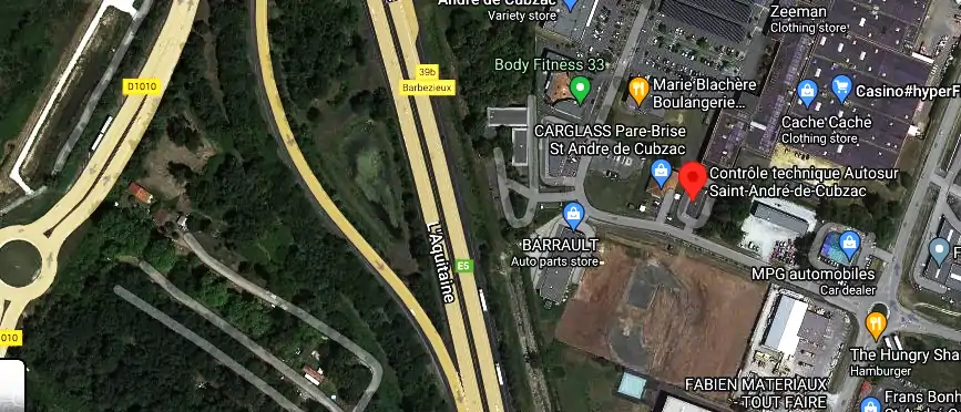 Prix contrôle technique à Saint-André-de-Cubzac