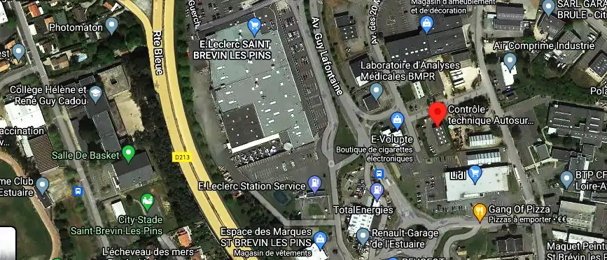 Prix contrôle technique à Saint-Brevin-les-Pins