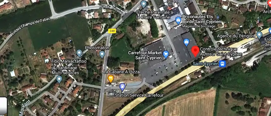 Prix contrôle technique à Saint-Cyprien