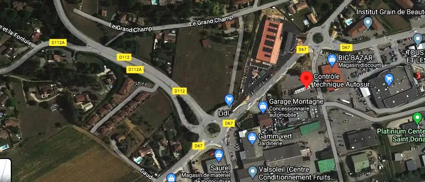 Prix contrôle technique à Saint-Donat-sur-l'Herbasse