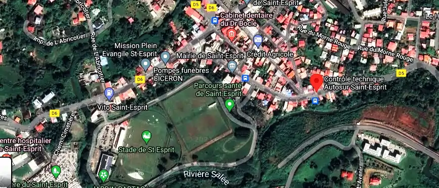 Prix contrôle technique à 53 D5, Saint-Esprit 97270, Martinique