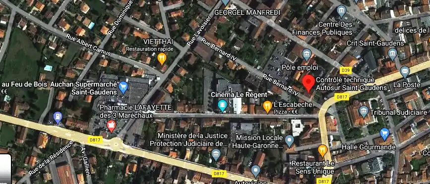 Prix contrôle technique à Saint-Gaudens