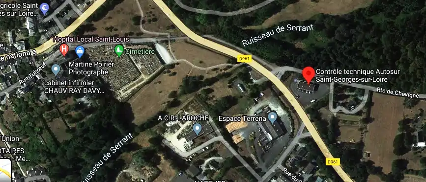 Prix contrôle technique à Saint-Georges-sur-Loire