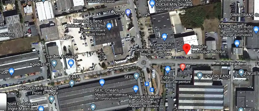 Prix contrôle technique à Saint-Jean-de-la-Ruelle