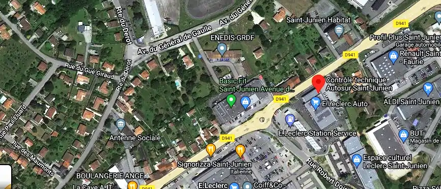 Prix contrôle technique à Saint-Junien