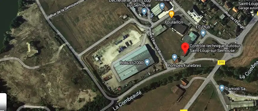 Prix contrôle technique à Saint-Loup-sur-Semouse