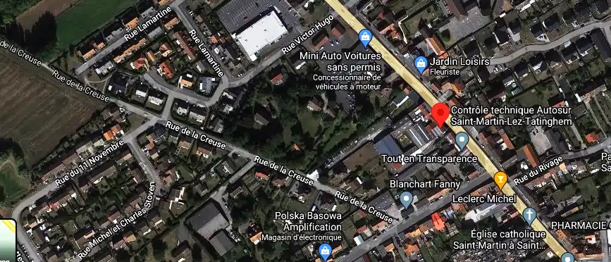 Prix contrôle technique à Saint-Martin-lez-Tatinghem