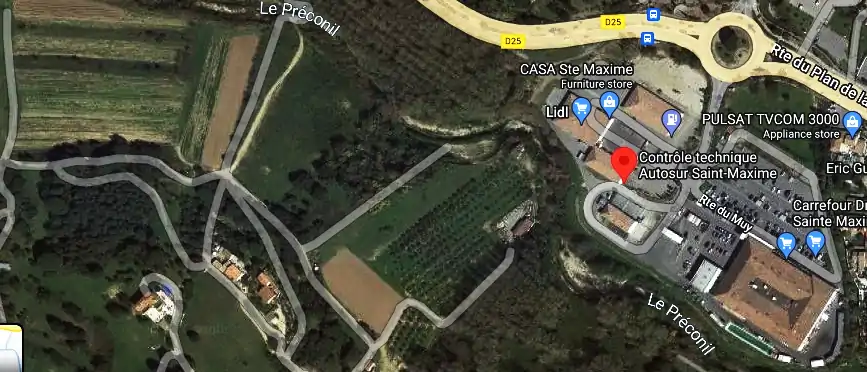 Prix contrôle technique à Sainte-Maxime