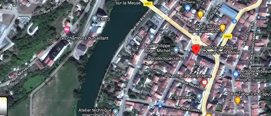 Prix contrôle technique à Saint-Mihiel