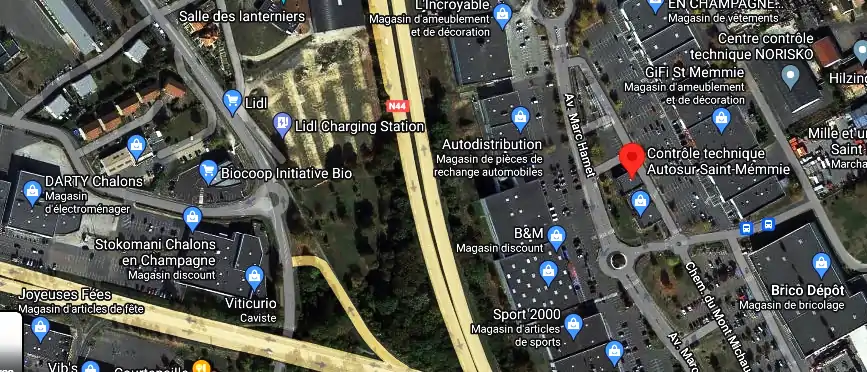 Prix contrôle technique à Saint-Memmie