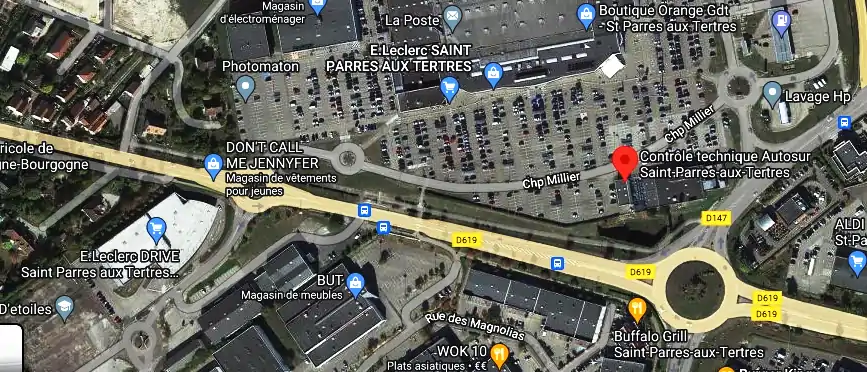 Prix contrôle technique à Saint-Parres-aux-Tertres