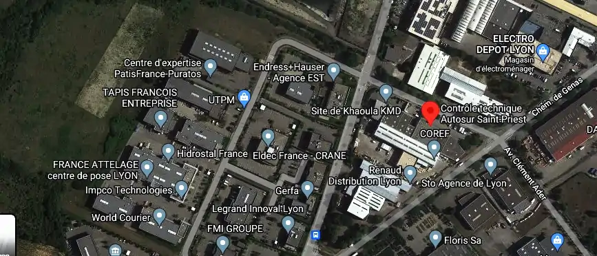 Contrôle technique Autosur Saint-Priest à Saint-Priest