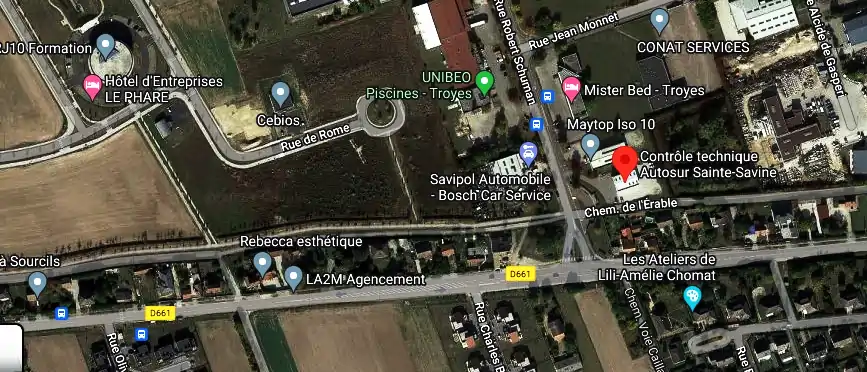 Contrôle technique Autosur Sainte-Savine à Sainte-Savine