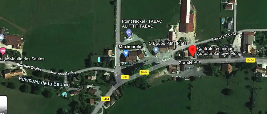 Prix contrôle technique à Sancey