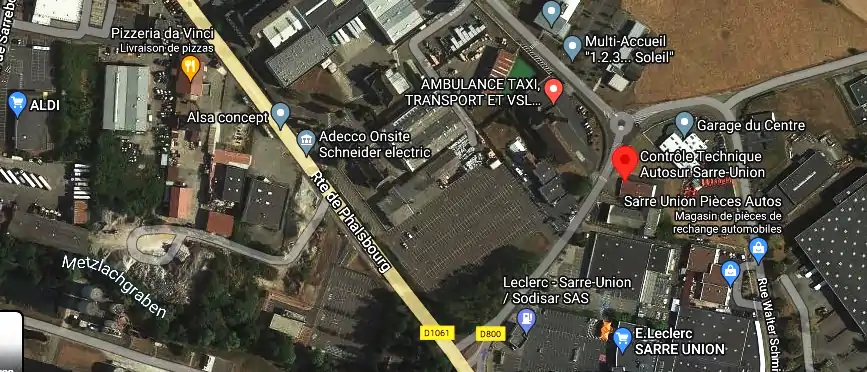 Prix contrôle technique à Sarre-Union