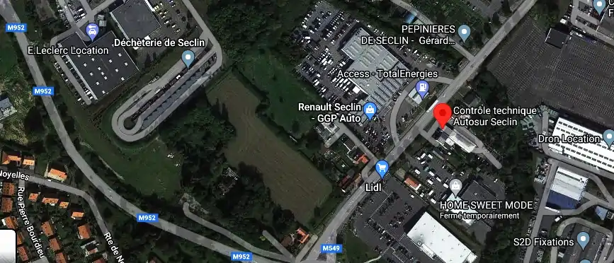 Prix contrôle technique à Seclin