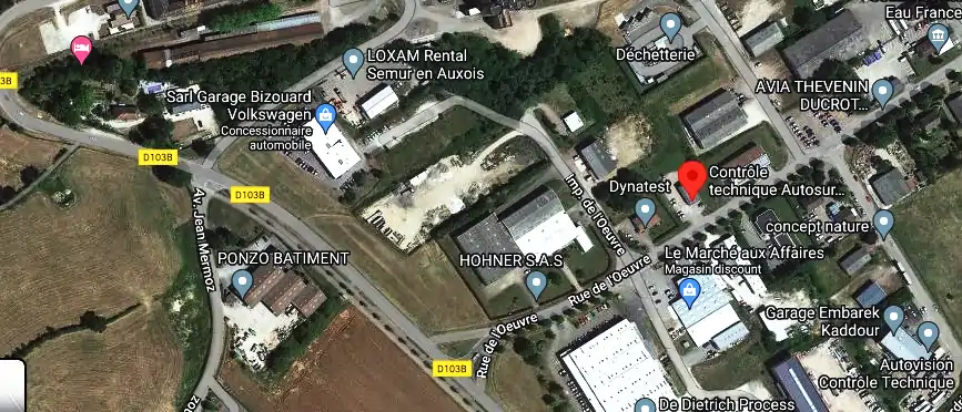 Prix contrôle technique à Semur-en-Auxois