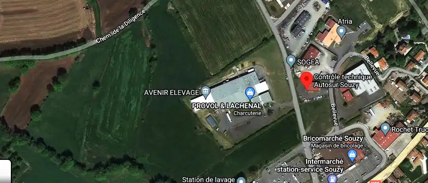 Prix contrôle technique à Souzy