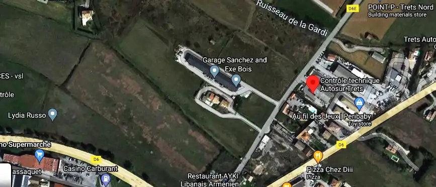 Prix contrôle technique à Trets